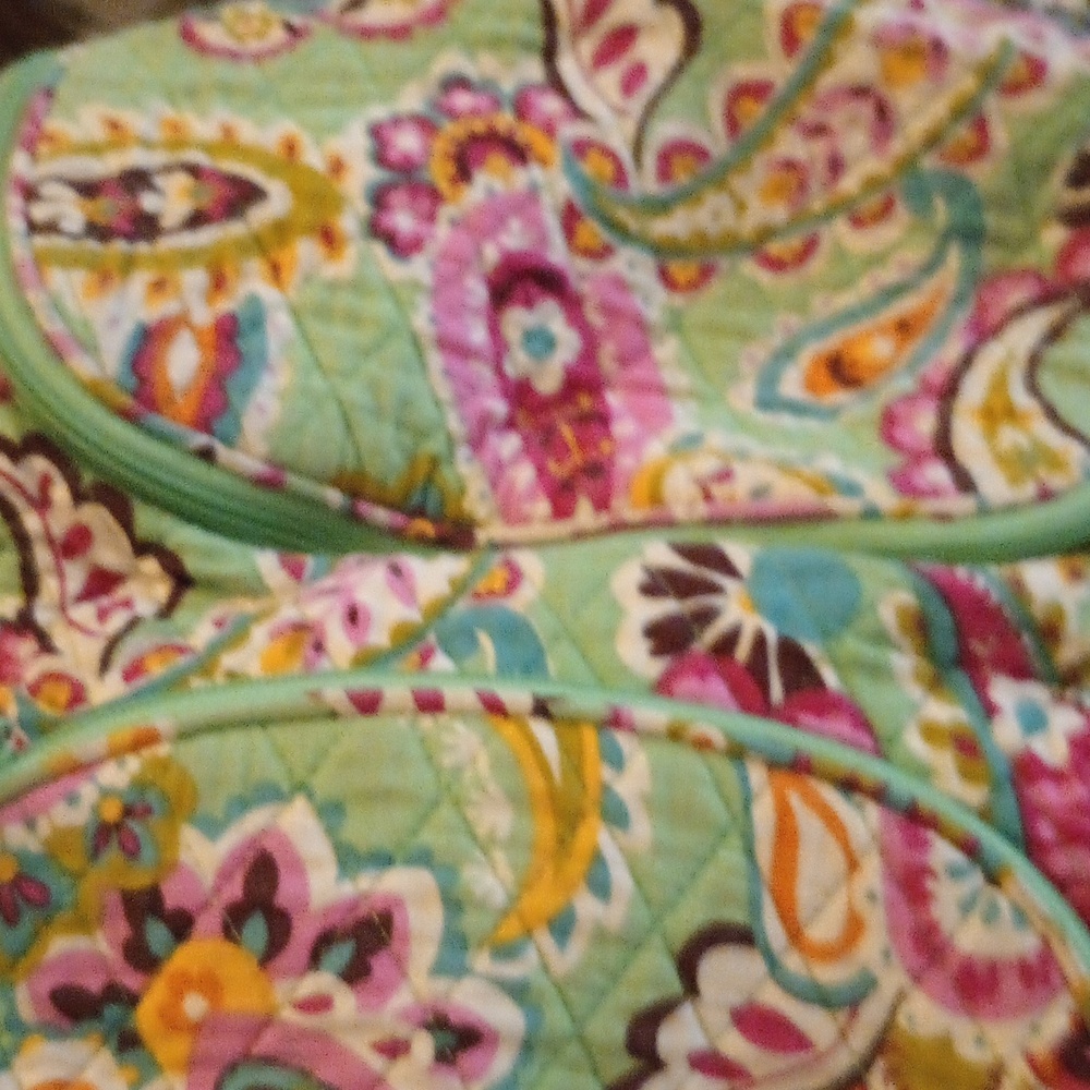 vera bradley tutti frutti paisley print laptop backpack
